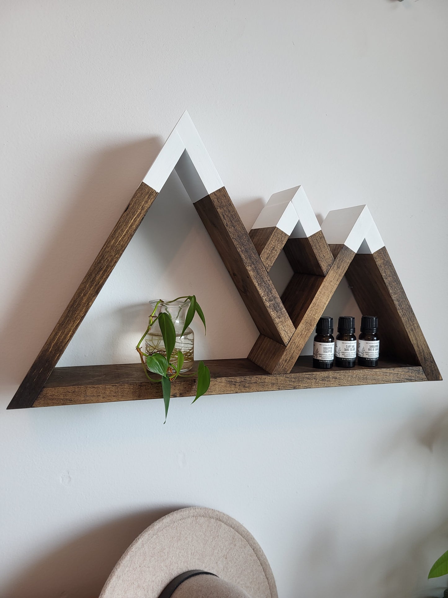 Mini Wood Mountain Shelf
