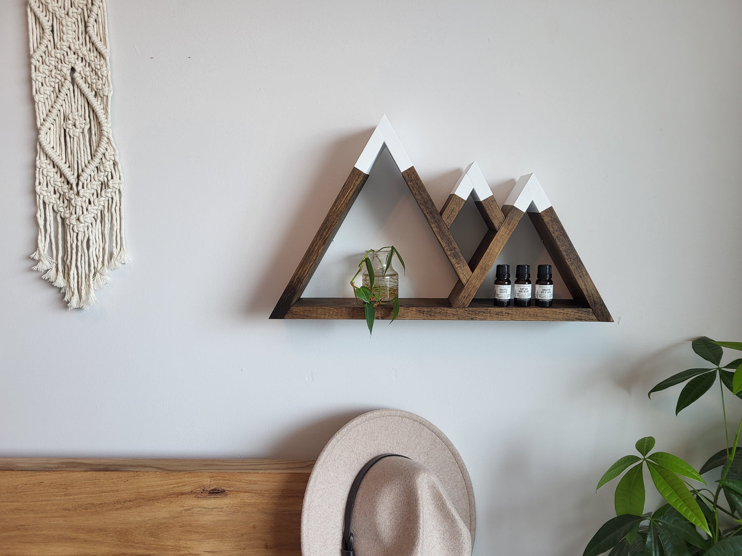 Mini Wood Mountain Shelf