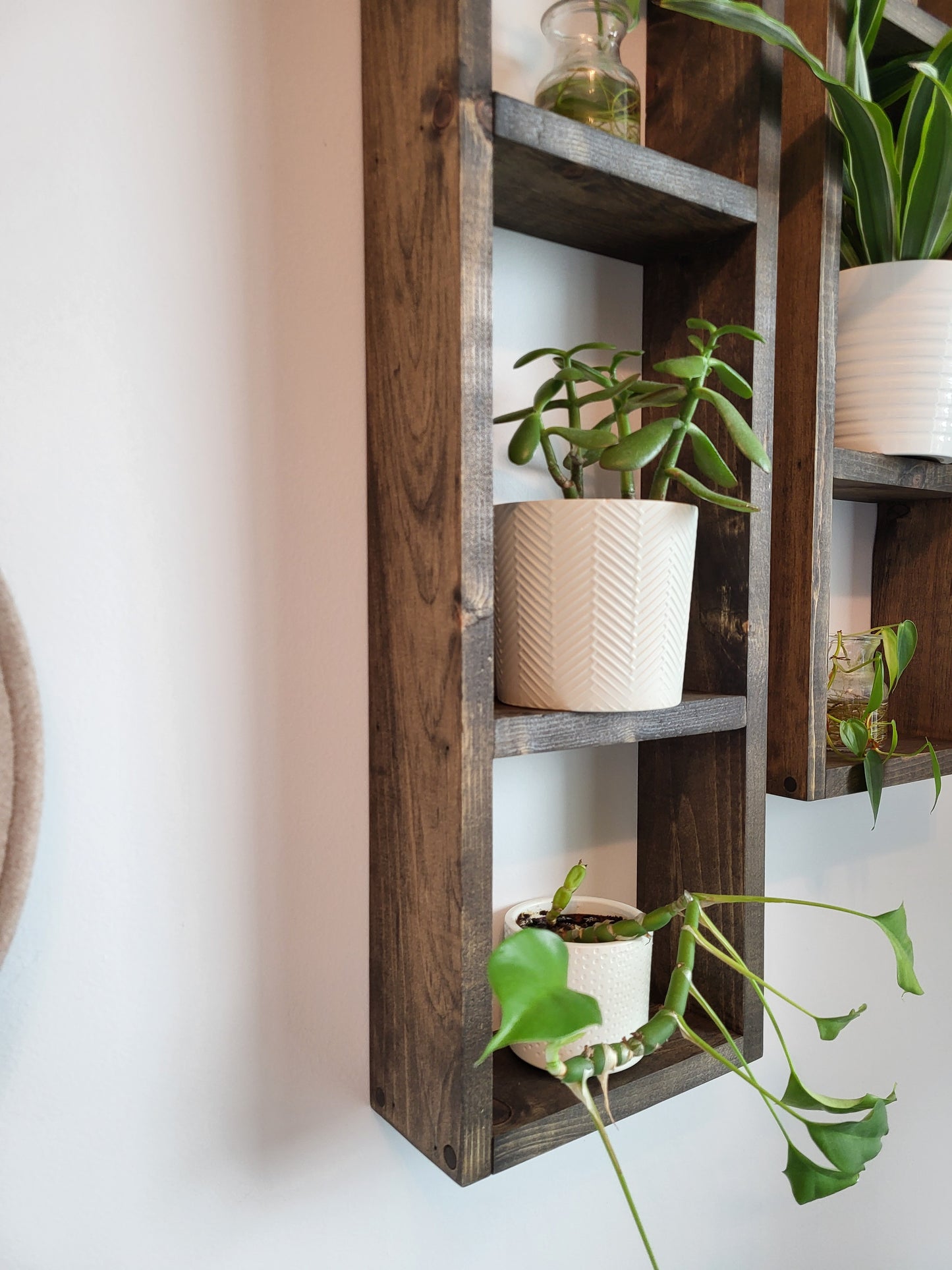 Set of 2 Long Wood Boxes