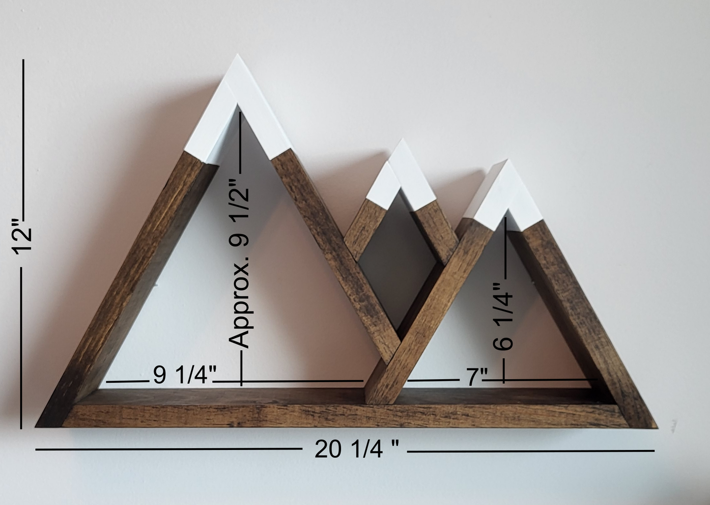 Mini Wood Mountain Shelf