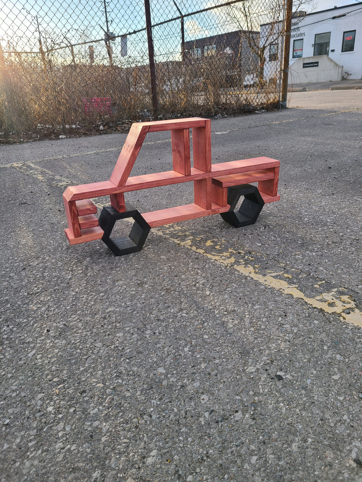 Wooden Truck Shelf for Wall Decoration | Pickup Truck Shelf | Kids Room Decor | Toy Truck Display | Farmhouse Nursery Decor