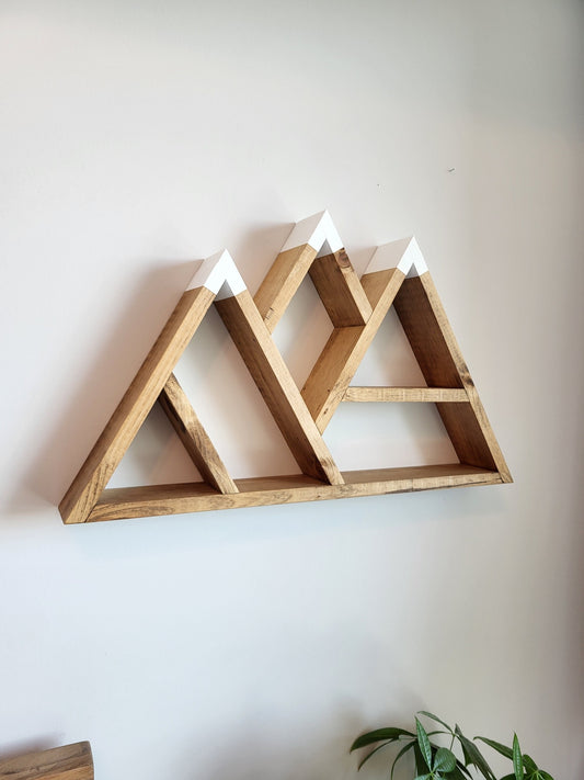 Kids Mountain Wood Shelf