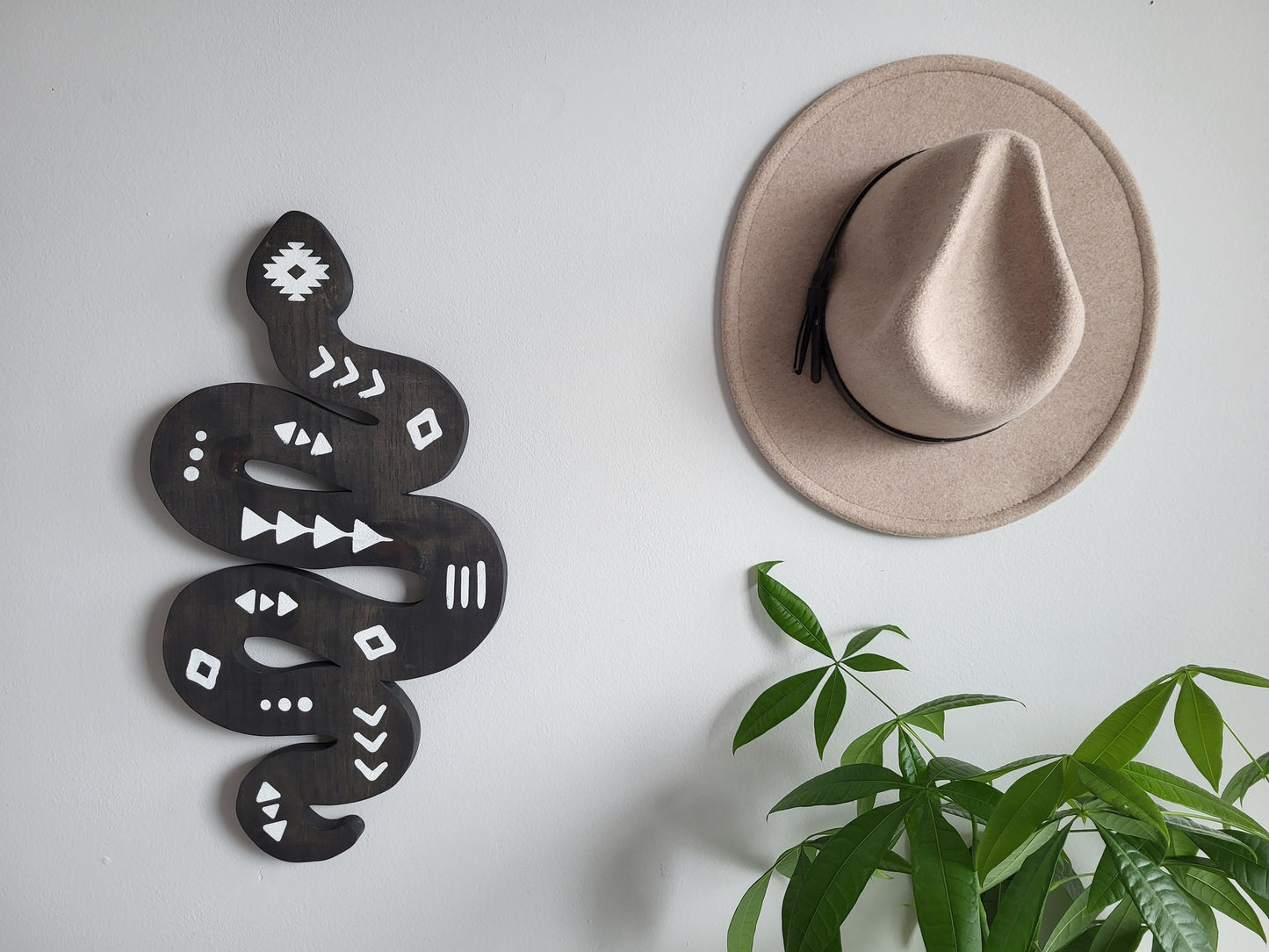 Aztec Serpent Wood Wall Art