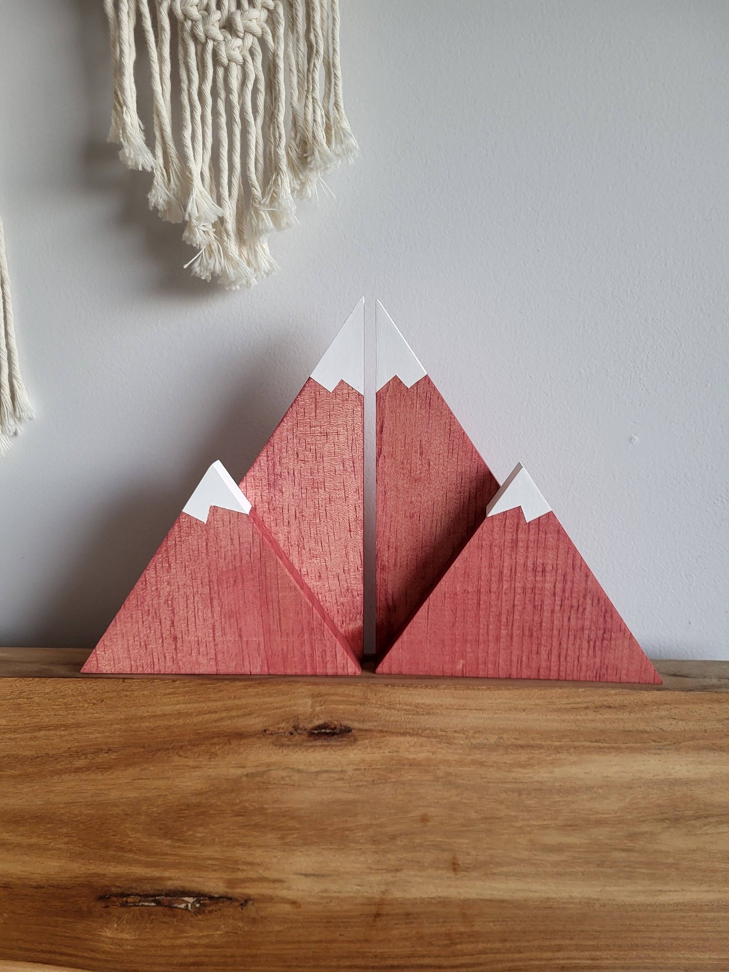 Mountain Bookends