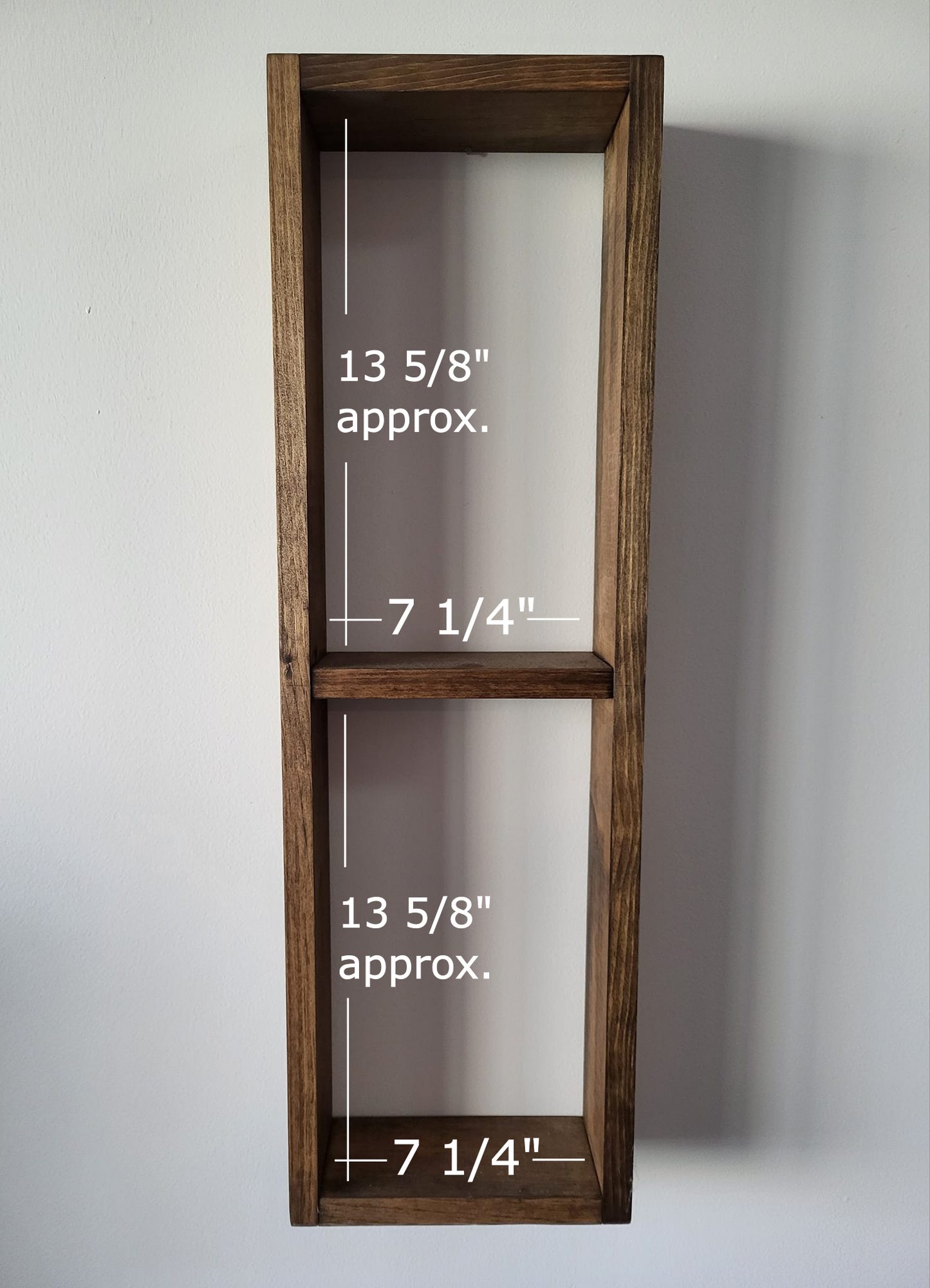 Set of 2 Long Wood Boxes